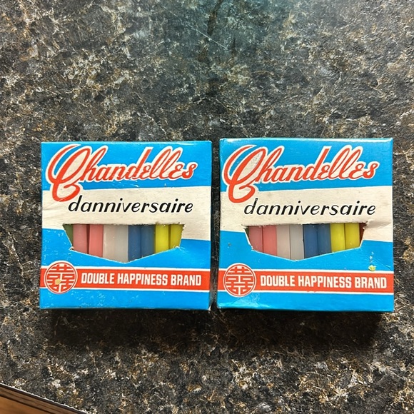 ONE Package of Vintage Birthday Candles - Picture 3 of 3